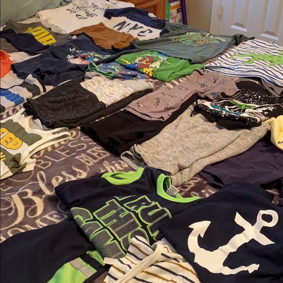 5T boys huge summer bundle! T-shirts and shorts - Picture 3 of 8